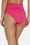 Zivame Anti-Microbial High Rise Full Coverage Tummy Tucker Hipster Panty (Pack of 2) - Multicolor — thumbnail 3